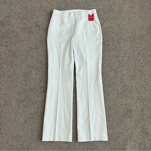 Spanx Pants Womens Size M Kick Flare Classic White